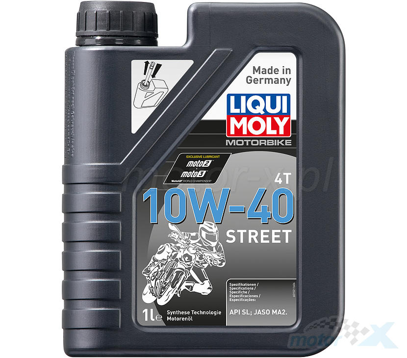 Liqui Moly 4T 10w40 Street Motorcycle Oil