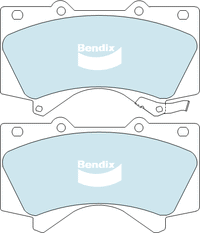 Bendix HD DB 1838MKT, FRONT ,08-12 TOYOTA LANDCRUISER, FRONT