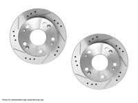 Runstop Performance Brake Rotors Runstop Chevrolet Cruze Rear Performance Cross Drilled and Slotted Brake Rotors