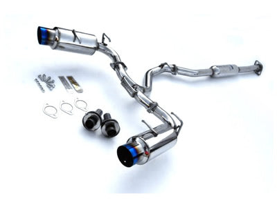 Invidia N1 Catback Titanium Tip Muffler HS12SSTGTP, Toyota 86 , Subaru BRZ 2013-2016